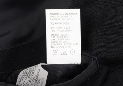 COMME des GARCONS HOMME Wool Twill 2B Jacket Navy Size M