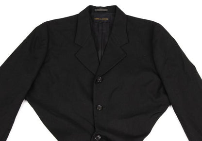 COMME des GARCONS Deformed Hem Wool Jacket Black Size M