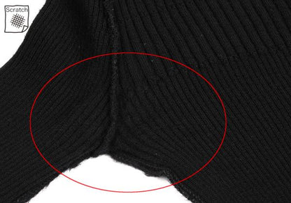 JUNYA WATANABE CdG Wool Rib Inside Out Sweater Black Size M