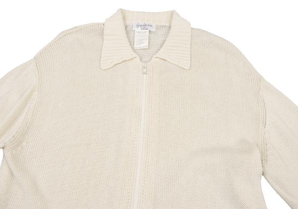 Yohji Yamamoto POUR HOMME Cotton Low Jacket Cream Size 3