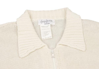 Yohji Yamamoto POUR HOMME Cotton Low Jacket Cream Size 3