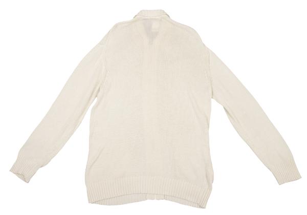 Yohji Yamamoto POUR HOMME Cotton Low Jacket Cream Size 3
