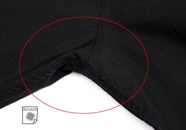 Yohji Yamamoto POUR HOMME Rayon Shirt Black/White Size 3