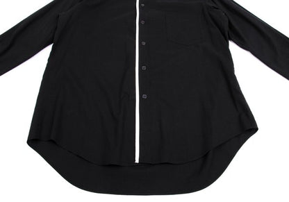 Yohji Yamamoto POUR HOMME Rayon Shirt Black/White Size 3