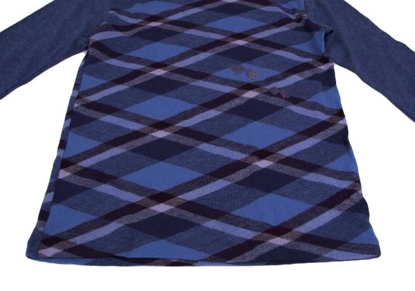 Yohji Yamamoto POUR HOMME Blue Multi Checker Knit Size 3