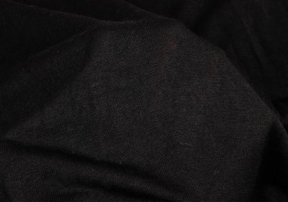Yohji Yamamoto POUR HOMME Silk Paneled Knit Black Size 3