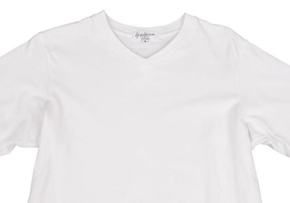 Yohji Yamamoto POUR HOMME Cotton Side T-Shirt White Size 2