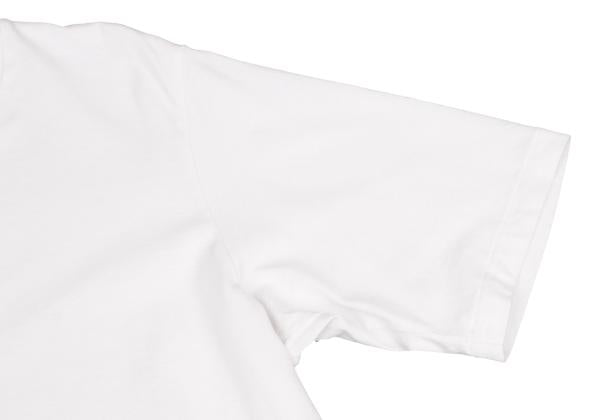 Yohji Yamamoto POUR HOMME Cotton Side T-Shirt White Size 2