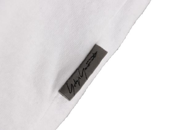 Yohji Yamamoto POUR HOMME Cotton Side T-Shirt White Size 2