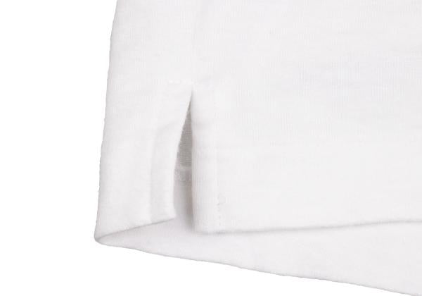 Yohji Yamamoto POUR HOMME Cotton Side T-Shirt White Size 2