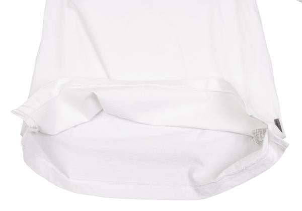 Yohji Yamamoto POUR HOMME Cotton Side T-Shirt White Size 2