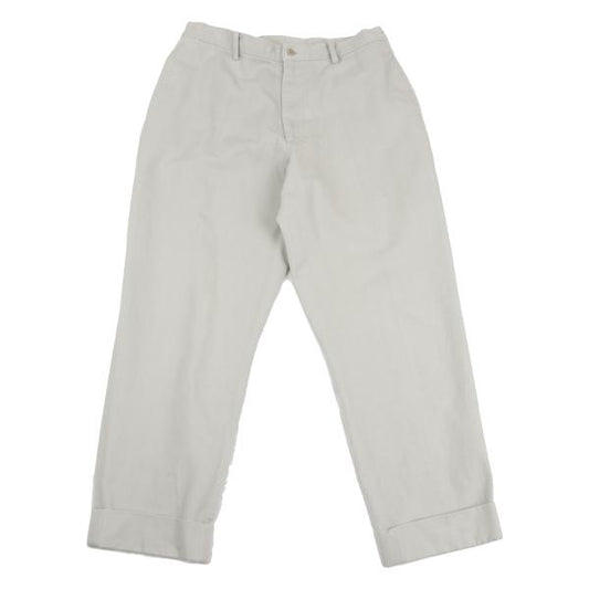 Yohji Yamamoto POUR HOMME Cotton Center Pants Blue Size 4