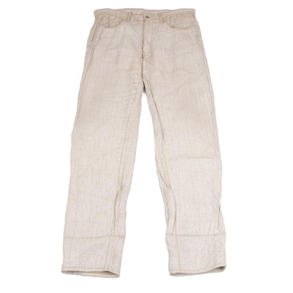 Yohji Yamamoto POUR HOMME Pigment Print Pants Ivory Size 6