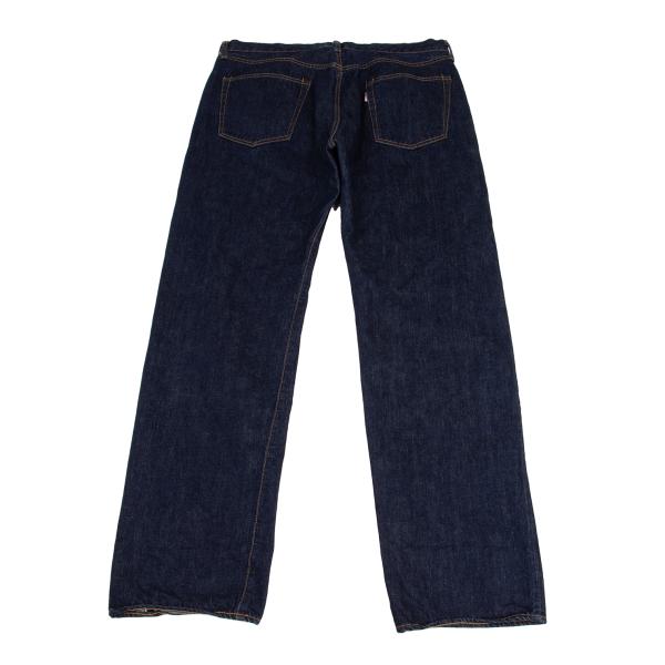 Y's BANG ON Patch Straight Denim Jeans Indigo Size 7