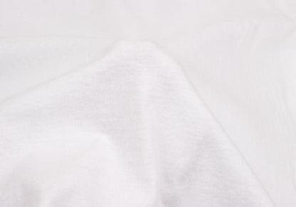 Y's Cotton Logo Print Tunic White Blouse Size 2