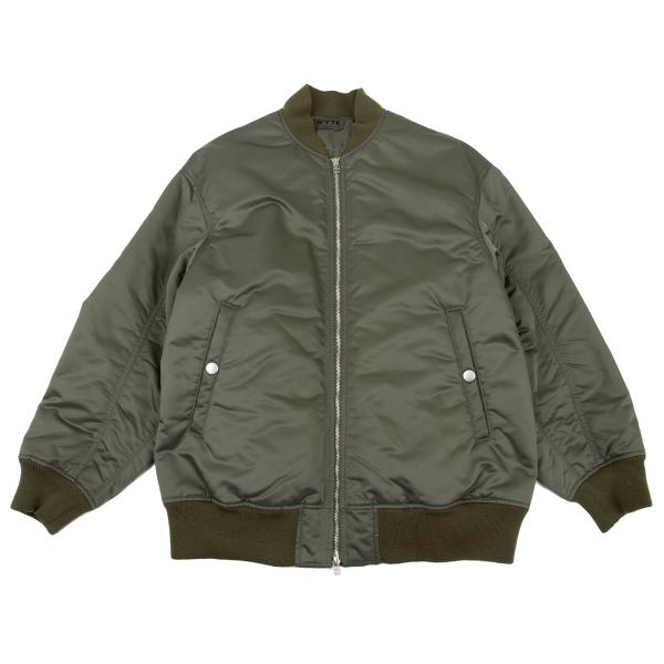 S'YTE 18AW Padded MA-1 Bomber Jacket Khaki Green Size 3