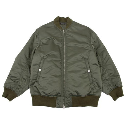 S'YTE 18AW Padded MA-1 Bomber Jacket Khaki Green Size 3