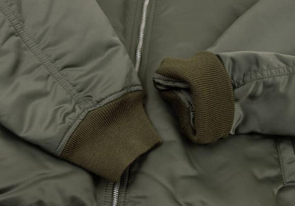 S'YTE 18AW Padded MA-1 Bomber Jacket Khaki Green Size 3