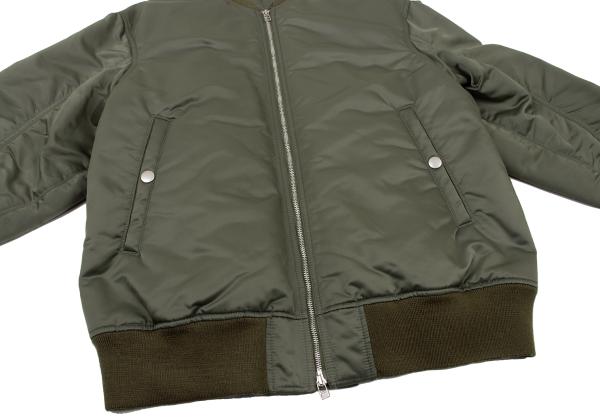 S'YTE 18AW Padded MA-1 Bomber Jacket Khaki Green Size 3
