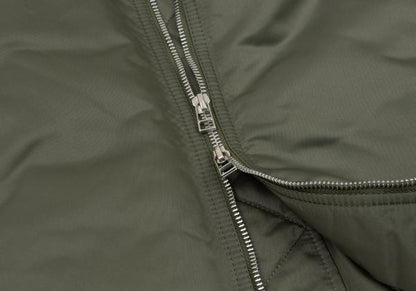 S'YTE 18AW Padded MA-1 Bomber Jacket Khaki Green Size 3