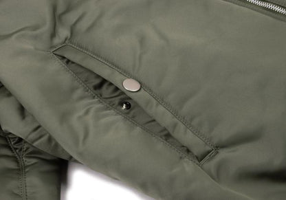 S'YTE 18AW Padded MA-1 Bomber Jacket Khaki Green Size 3