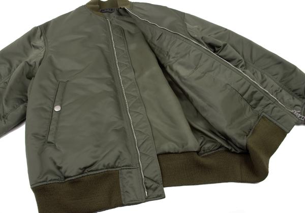 S'YTE 18AW Padded MA-1 Bomber Jacket Khaki Green Size 3
