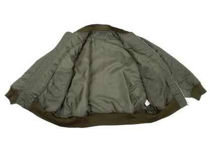 S'YTE 18AW Padded MA-1 Bomber Jacket Khaki Green Size 3