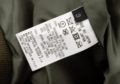 S'YTE 18AW Padded MA-1 Bomber Jacket Khaki Green Size 3