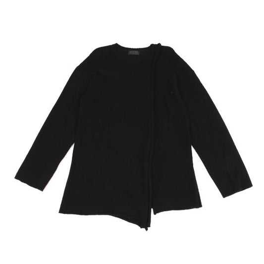 S'YTE Wool Blend Slit Switching Design Sweater Black Size 3