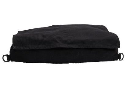Yohji Yamamoto POUR HOMME Printed 2-Way Cotton Bag Black