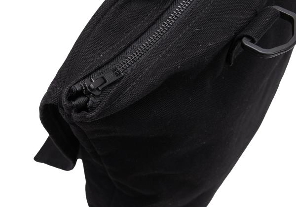 Yohji Yamamoto POUR HOMME Printed 2-Way Cotton Bag Black