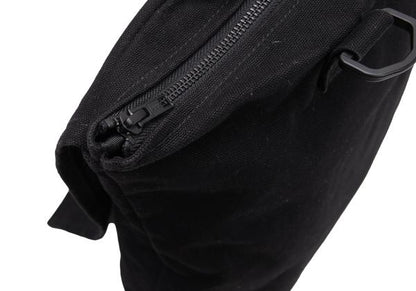 Yohji Yamamoto POUR HOMME Printed 2-Way Cotton Bag Black
