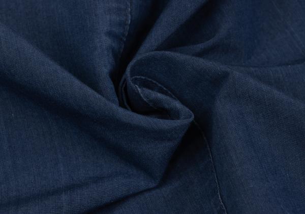 Papas Indigo Dye Crown Embroidered Vest Blue Size 48M