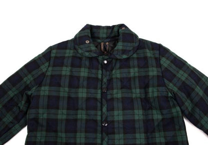 LAVENHAM Tartan Check Quilted Jacket Green Size M