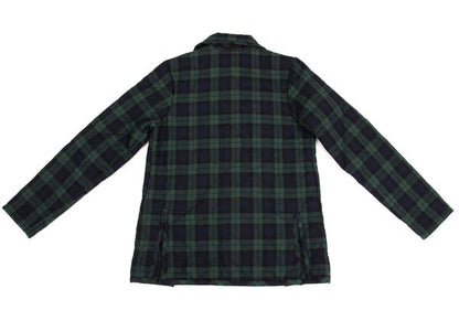 LAVENHAM Tartan Check Quilted Jacket Green Size M