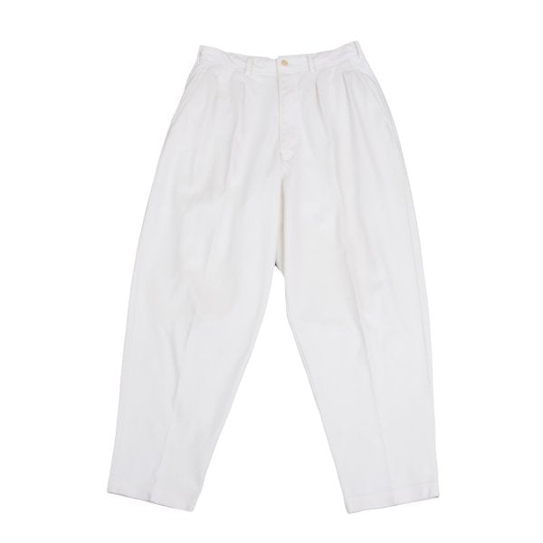 COMME des GARCONS HOMME PLUS Cotton Pants Off-White Size S