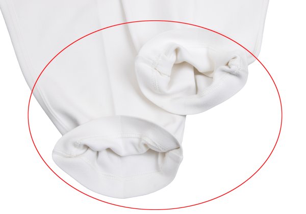 COMME des GARCONS HOMME PLUS Cotton Pants Off-White Size S