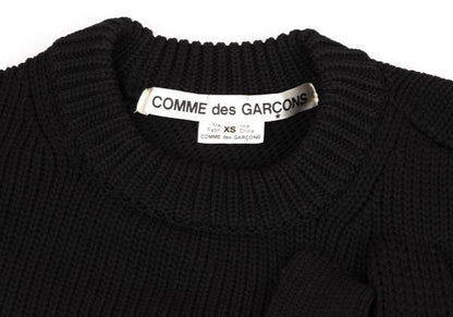 COMME des GARCONS 23AW Ribbon Sweater Black Size XS