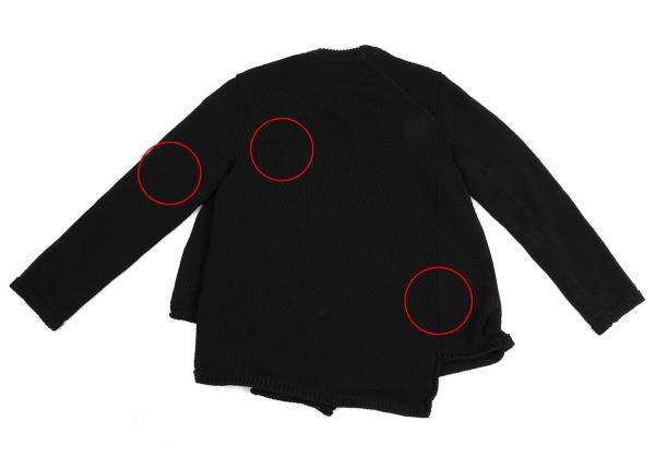 COMME des GARCONS 23AW Ribbon Sweater Black Size XS