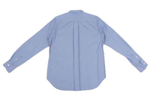 COMME des GARCONS HOMME Patchwork Stripe Shirt Green Size M
