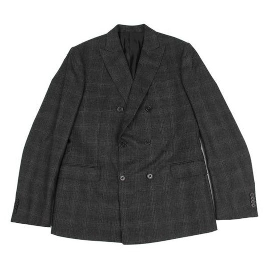 Armani Collezioni BRA MEX Glen Check DB Peaked