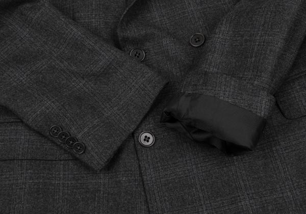 Armani Collezioni BRA MEX Glen Check DB Peaked