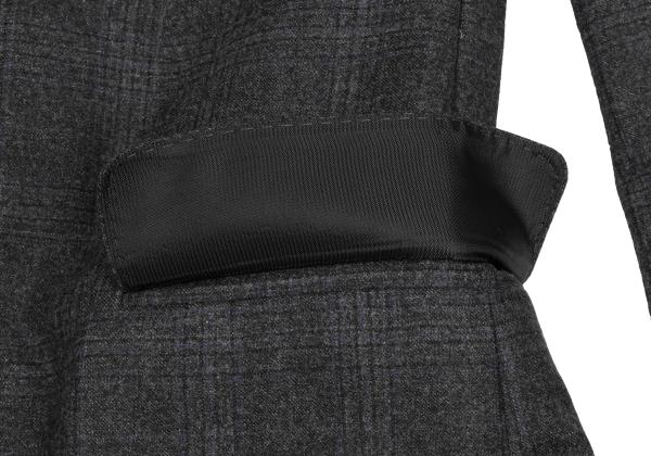 Armani Collezioni BRA MEX Glen Check DB Peaked