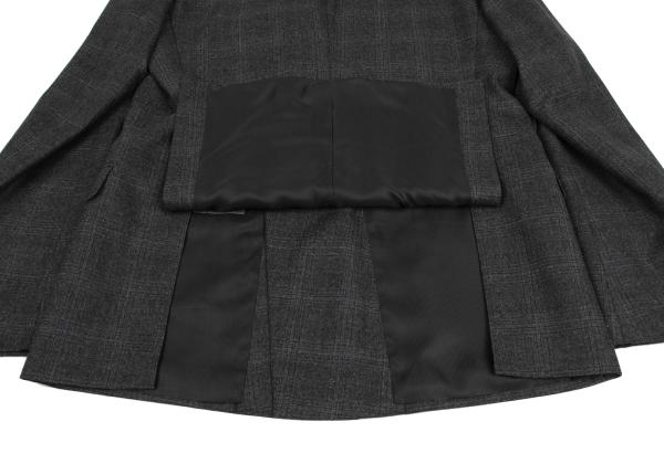 Armani Collezioni BRA MEX Glen Check DB Peaked