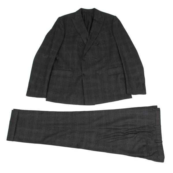 Armani Collezioni BRA MEX Glen Check DB Peaked