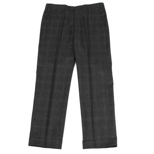 Armani Collezioni BRA MEX Glen Check Cuffed Pants Size ITA
