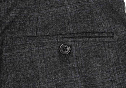 Armani Collezioni BRA MEX Glen Check Cuffed Pants Size ITA