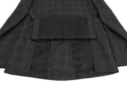 ARMANI COLLEZIONI Wool Glen Check Suit Gray