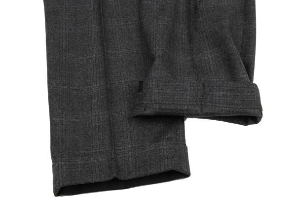 ARMANI COLLEZIONI Wool Glen Check Suit Gray