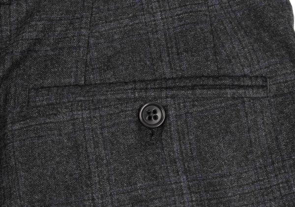 ARMANI COLLEZIONI Wool Glen Check Suit Gray